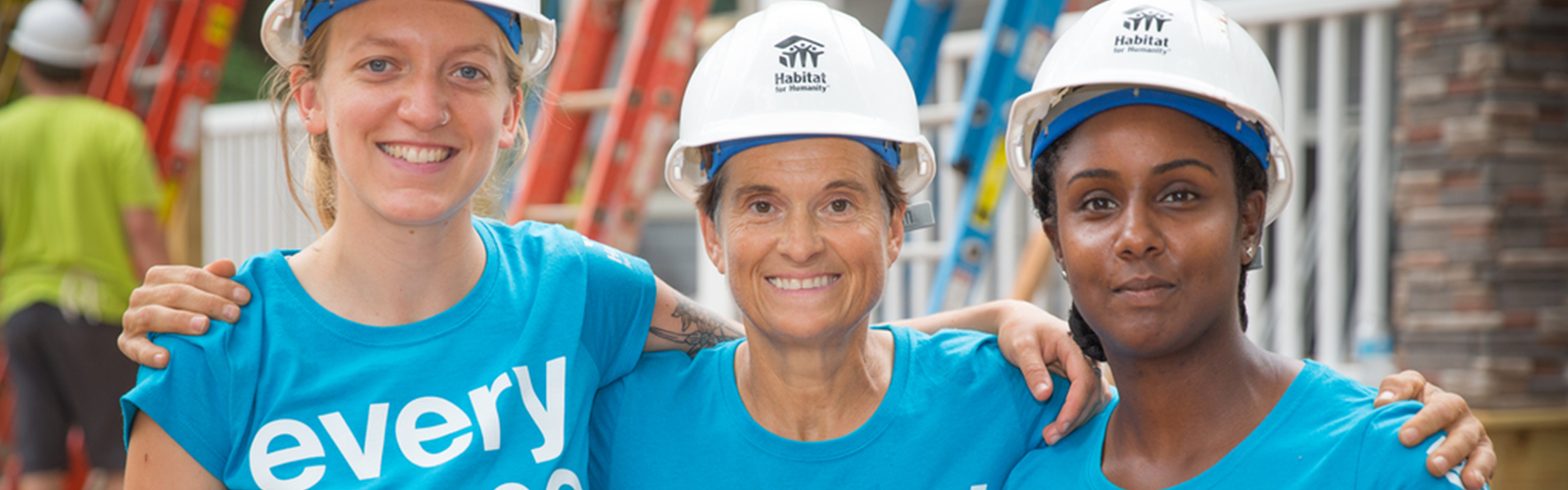 Volunteers Smile