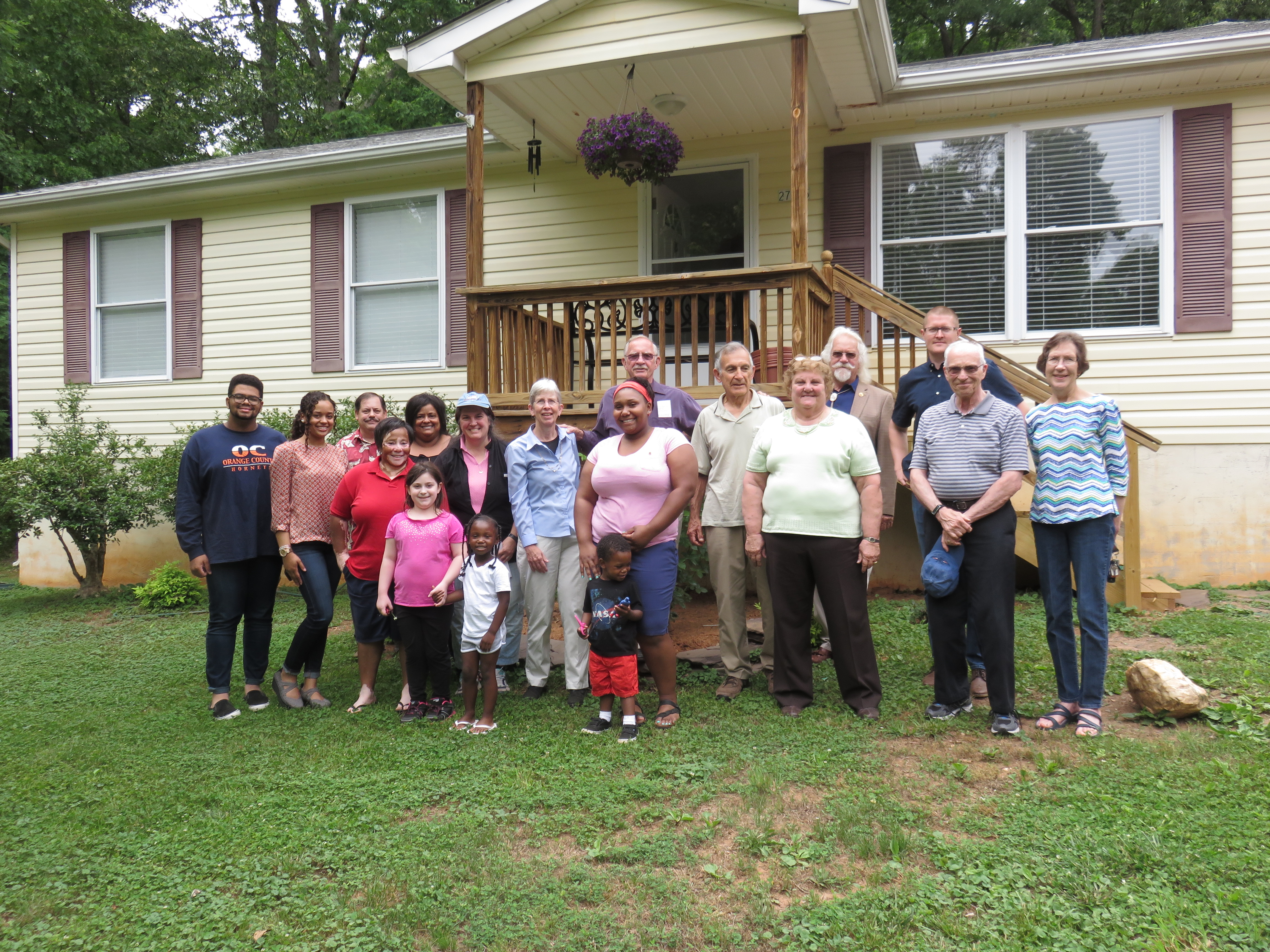 Brier house dedication